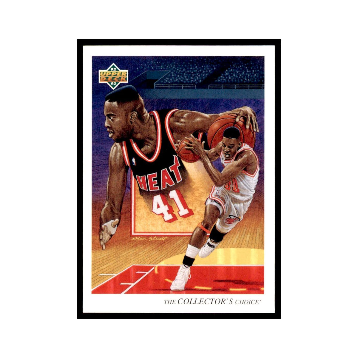 1992 Upper Deck Glen Rice Basketball Cards #42