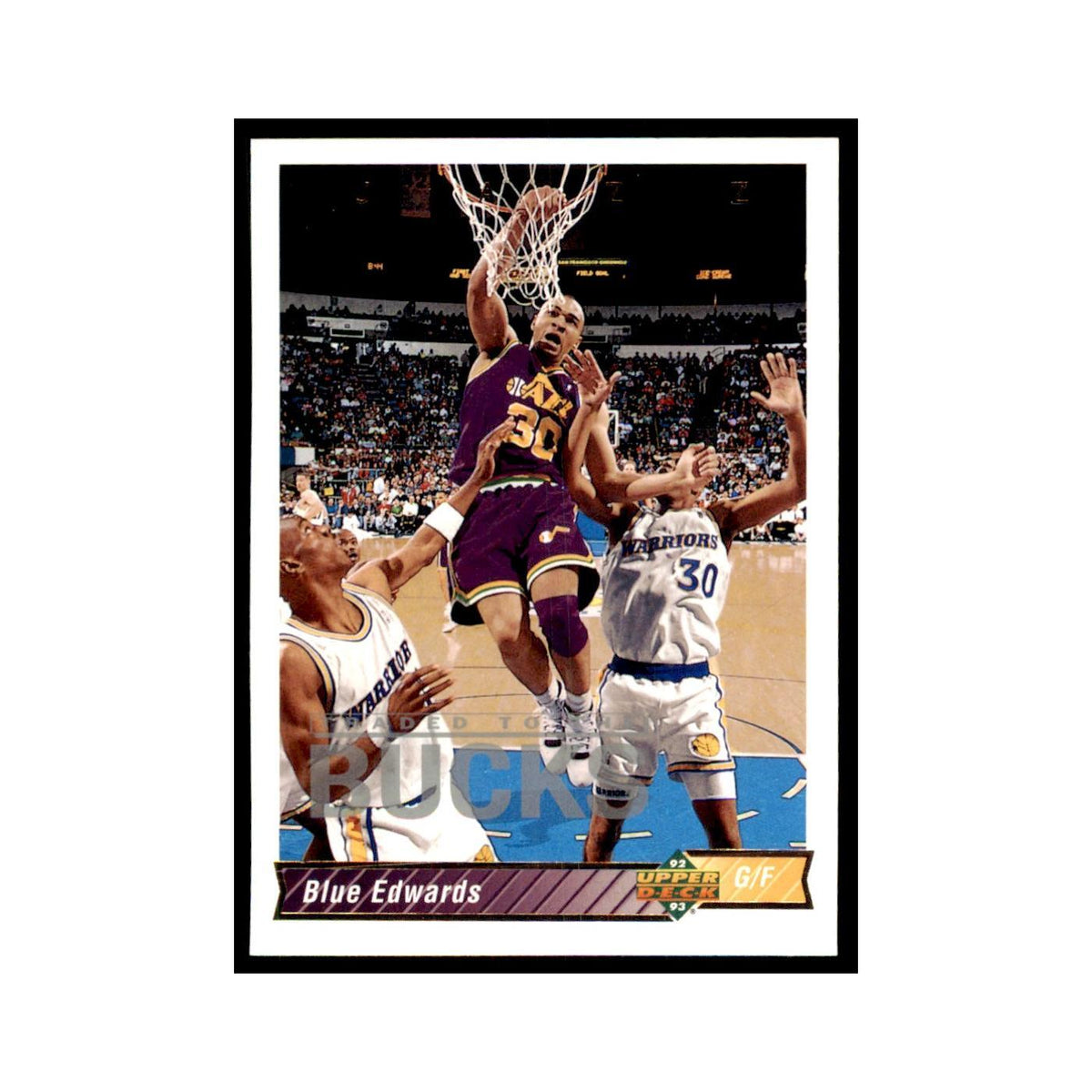 1992 Upper Deck Blue Edwards Basketball Cards #87