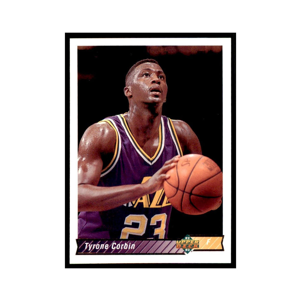 1992 Upper Deck Tyrone Corbin Basketball Cards #100