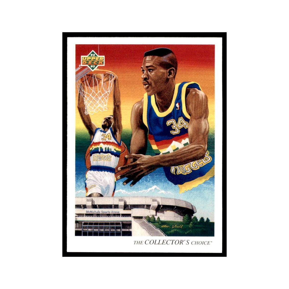 1992 Upper Deck Reggie Williams Basketball Cards #51