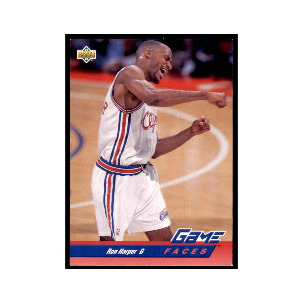 1992 Upper Deck Ron Harper Basketball Cards #495