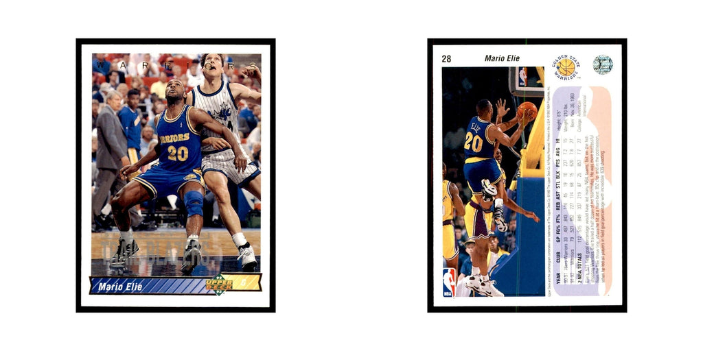 1992 Upper Deck Mario Elie Basketball Cards #28