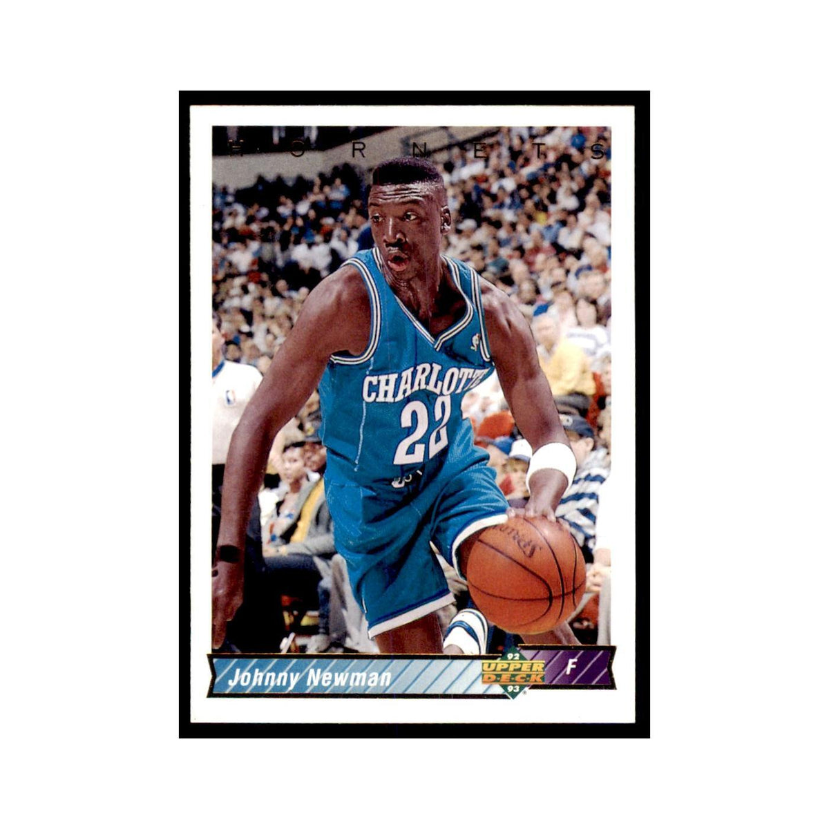 1992 Upper Deck Johnny Newman Basketball Cards #202