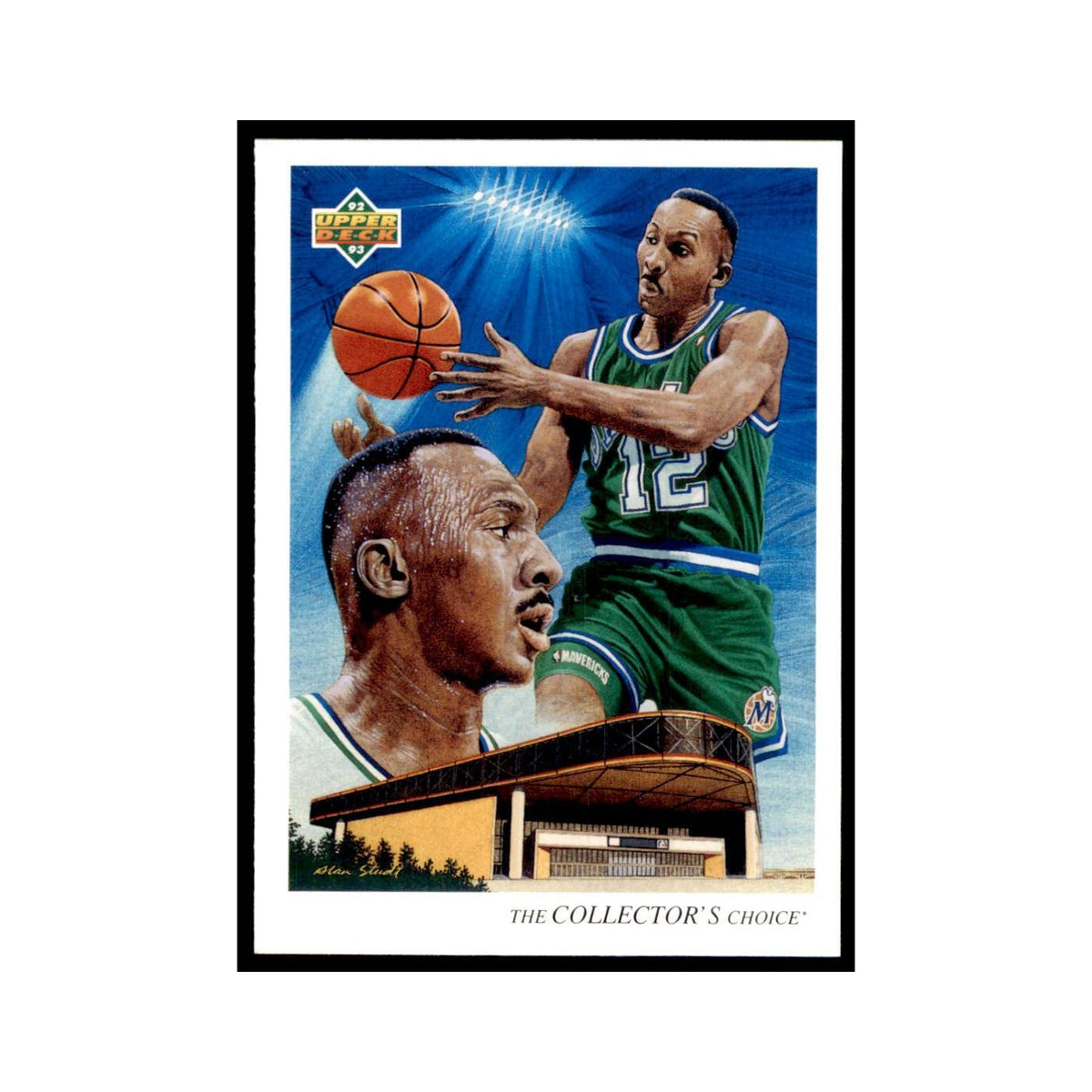 1992 Upper Deck Derek Harper Basketball Cards #49