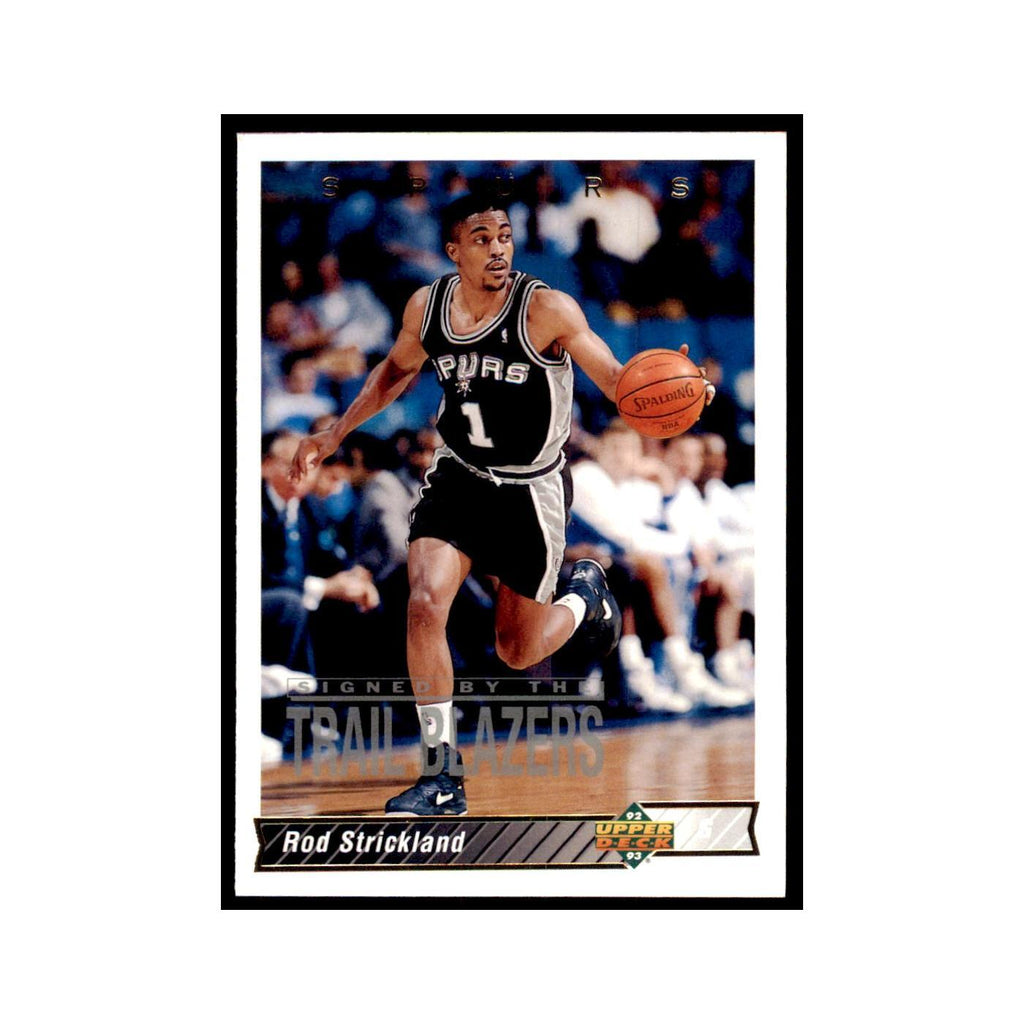 1992 Upper Deck Rod Strickland Basketball Cards #74