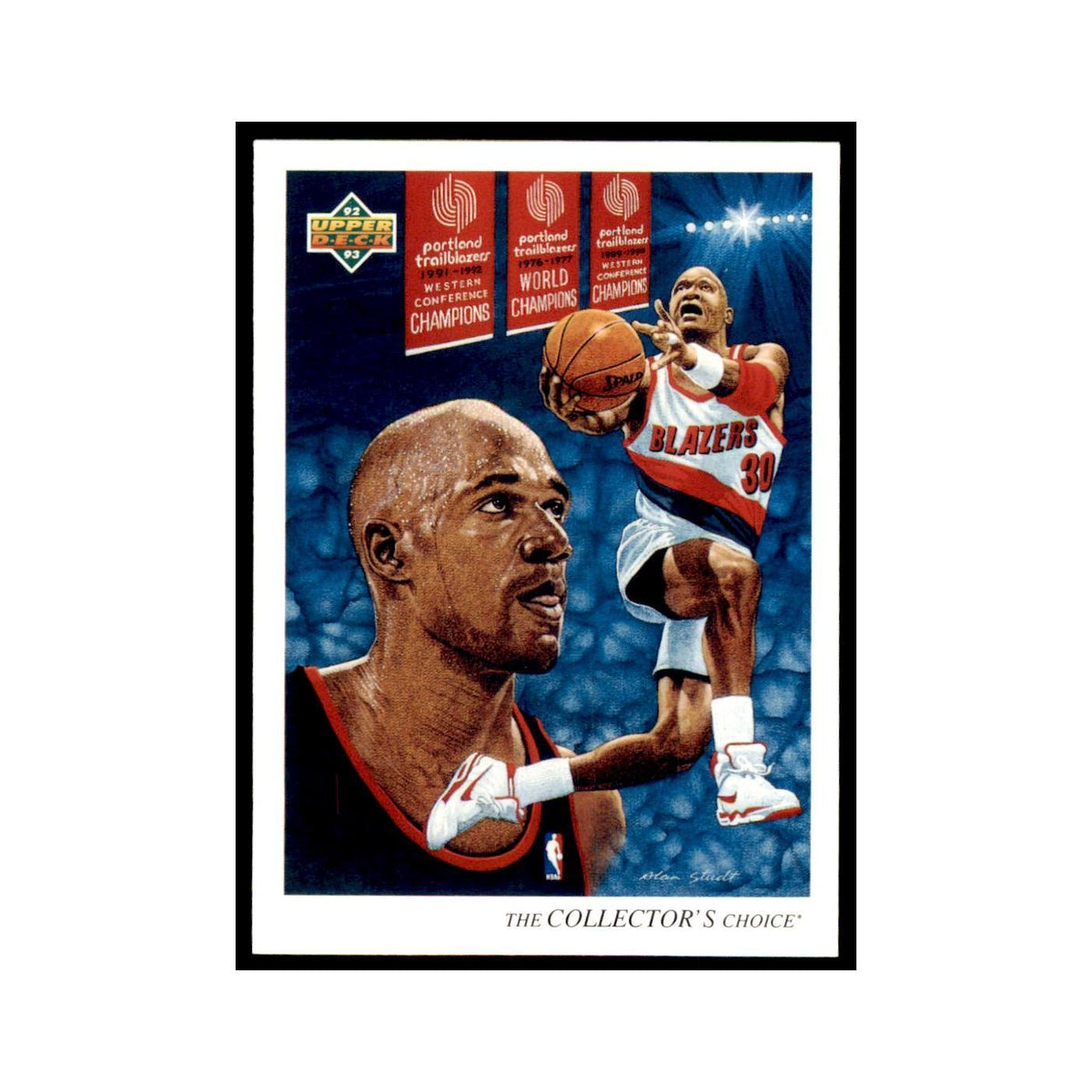 1992 Upper Deck Terry Porter Basketball Cards #60