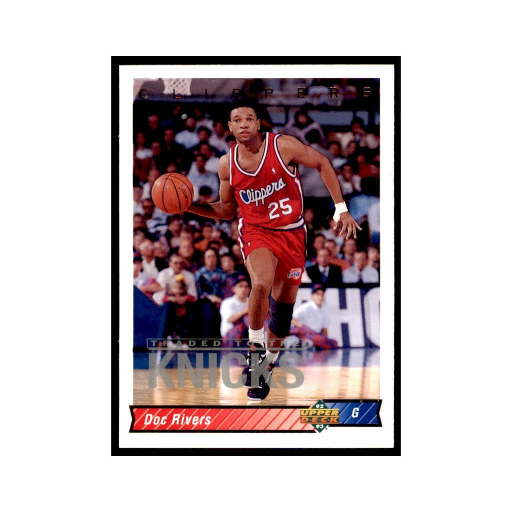 1992 Upper Deck Doc Rivers Basketball Cards #101