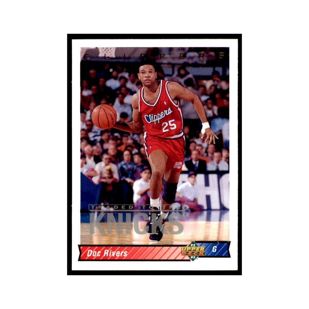 1992 Upper Deck Doc Rivers Basketball Cards #101