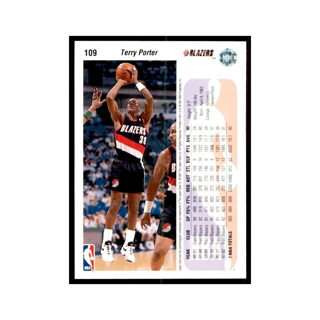 1992 Upper Deck Randy Foye Basketball Cards #109