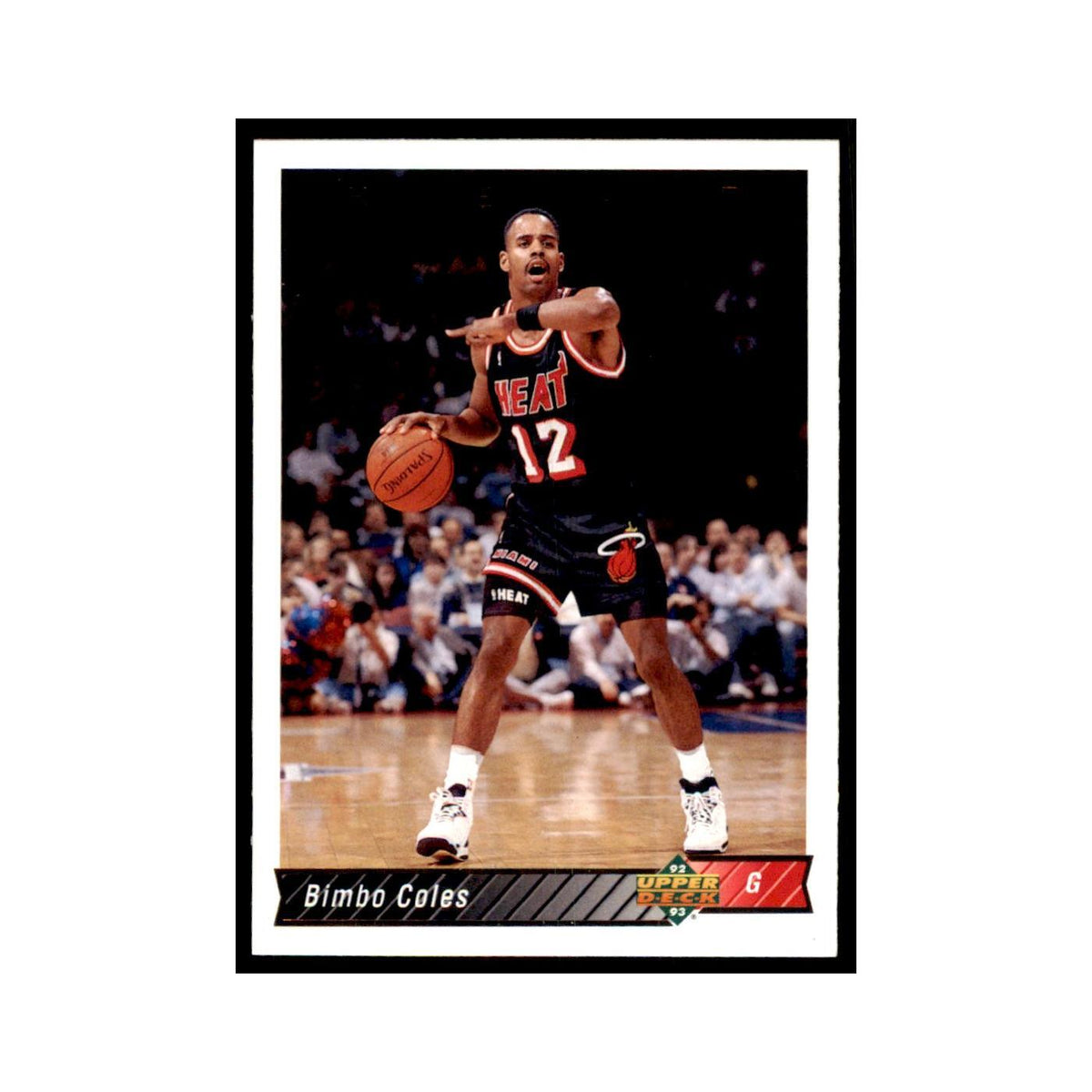 1992 Upper Deck Bimbo Coles Basketball Cards #121