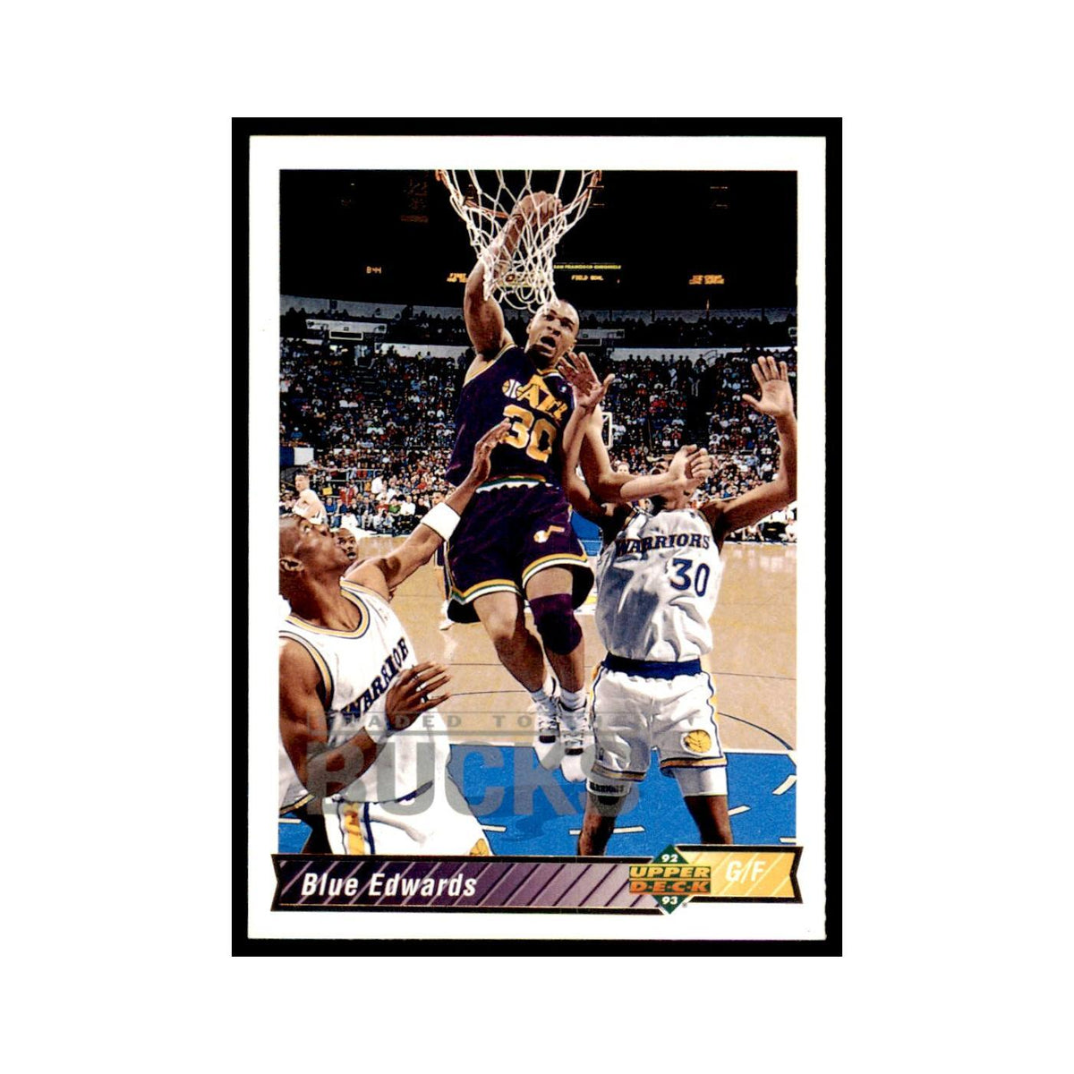1992 Upper Deck Blue Edwards Basketball Cards #87