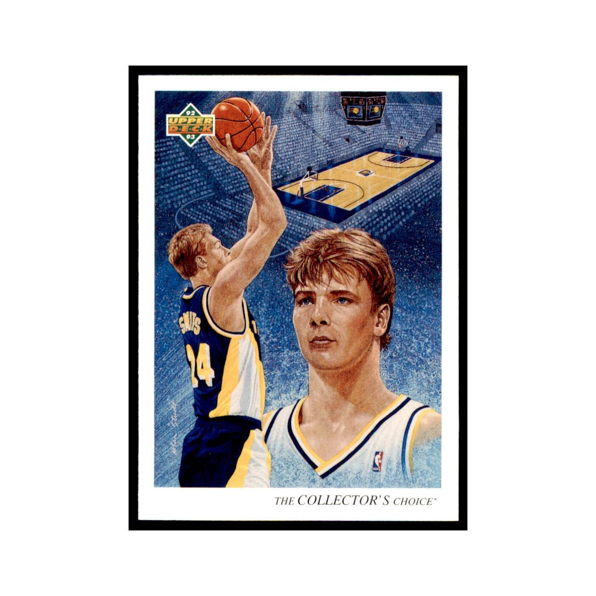 1992 Upper Deck Rik Smits Basketball Cards #52