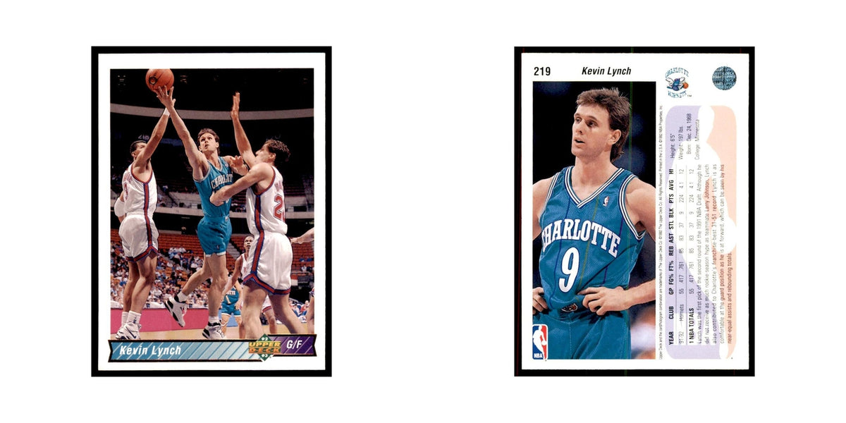 1992 Upper Deck Kevin Lynch Basketball Cards #219