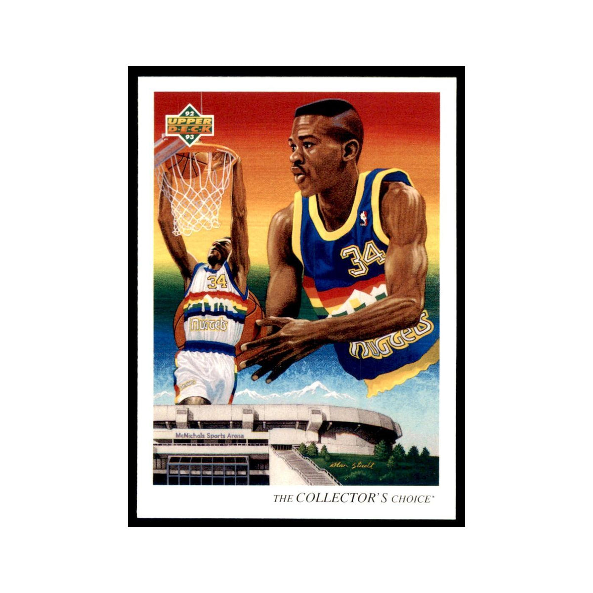 1992 Upper Deck Reggie Williams Basketball Cards #51
