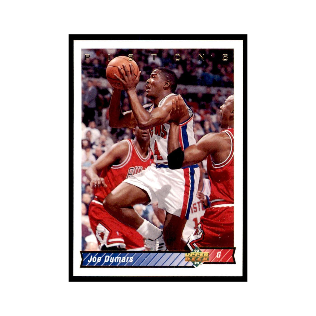 1992 Upper Deck Joe Dumars Basketball Cards #268