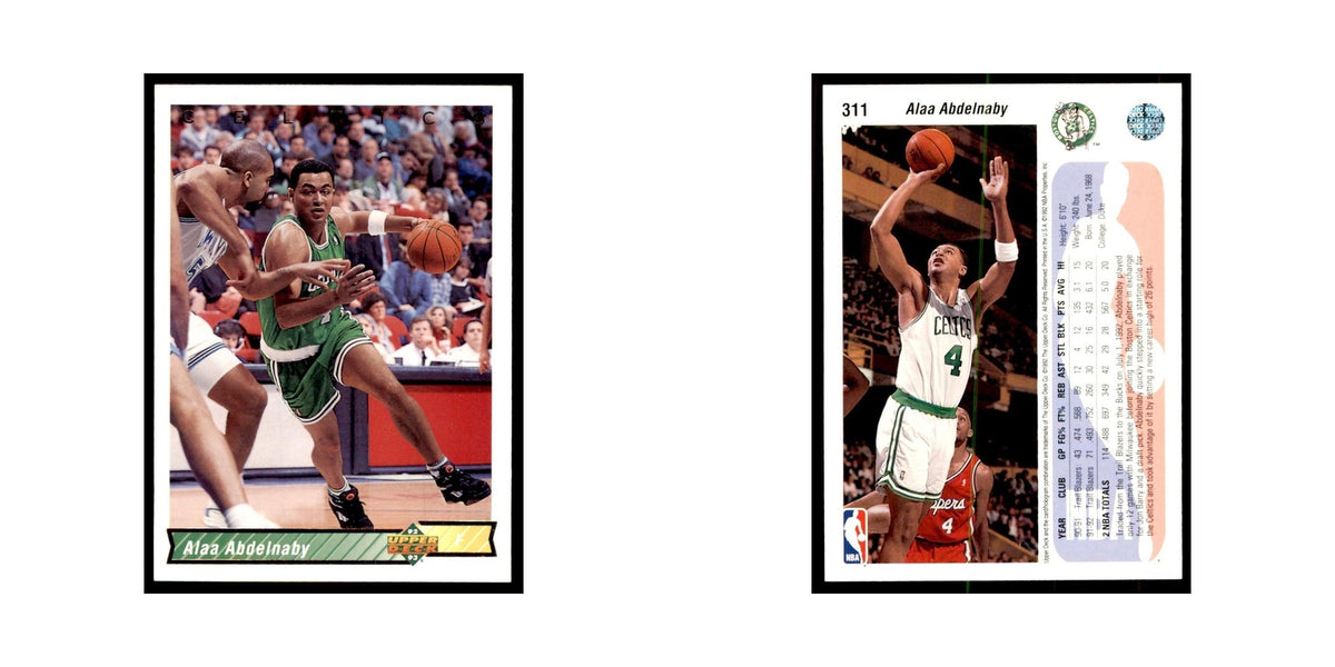 1992 Upper Deck Alaa Abdelnaby Basketball Cards #311