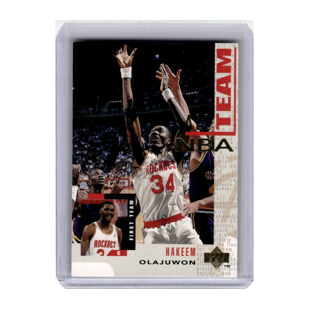 1994 Upper Deck Hakeem Olajuwon Rockets #13