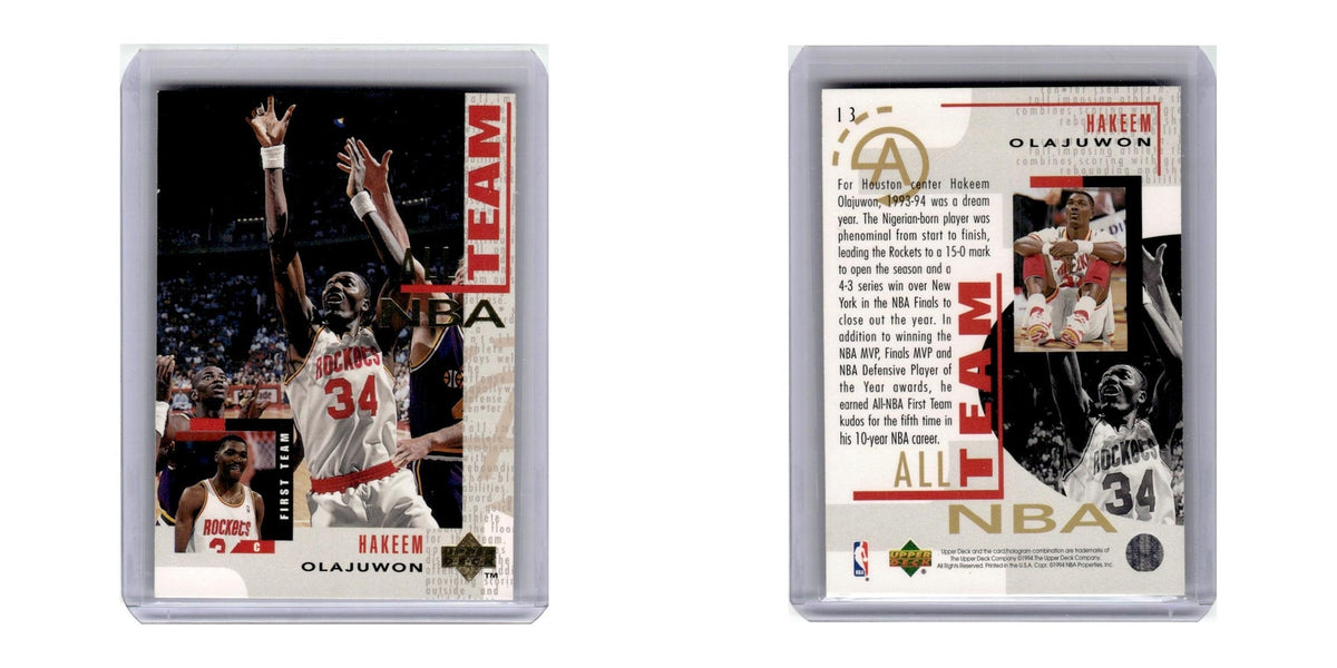 1994 Upper Deck Hakeem Olajuwon Rockets #13