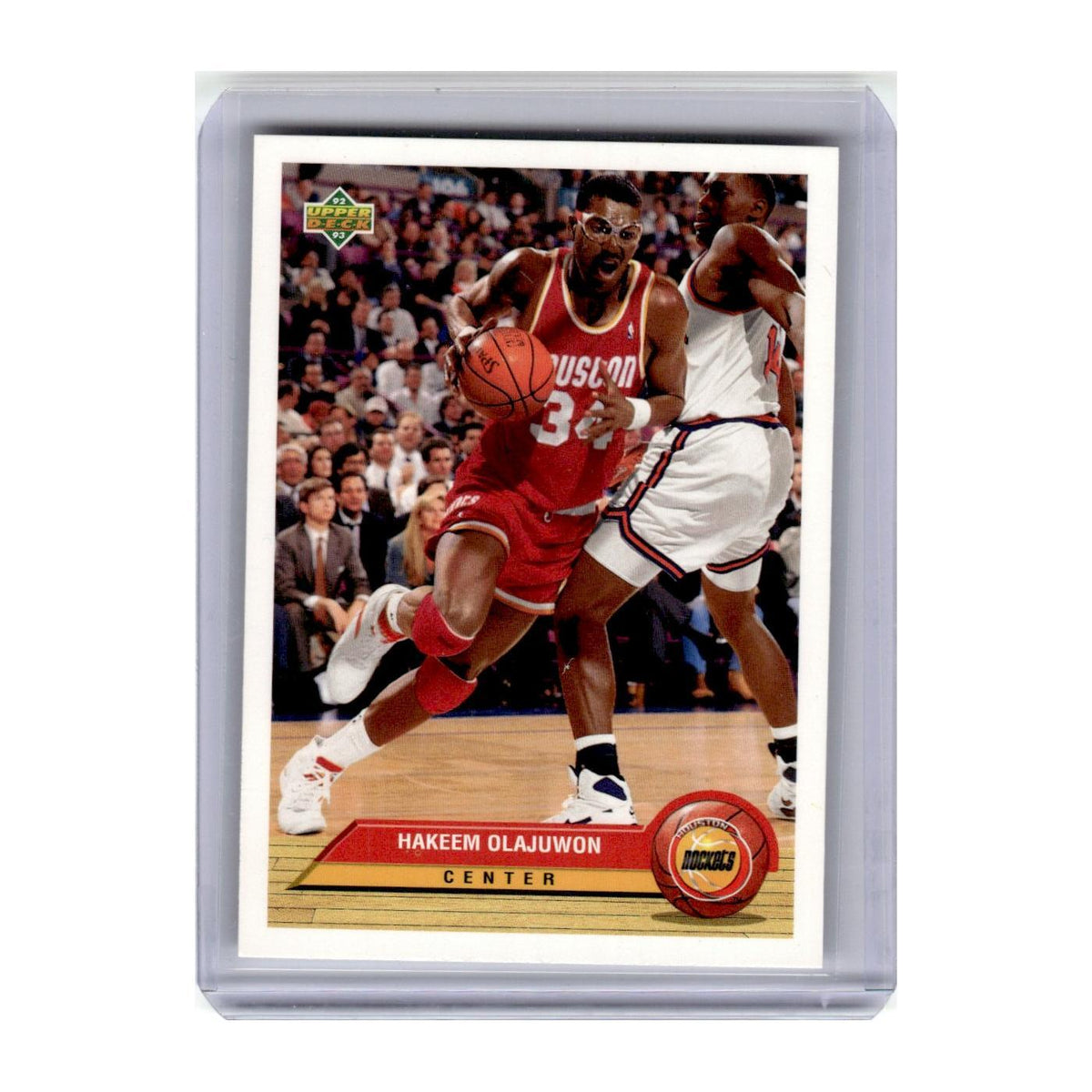 1992 Upper Deck McDonald's Hakeem Olajuwon Rockets #P15