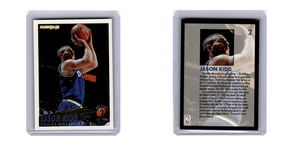 1994 Fleer Lottery Jason Kidd Mavericks #2