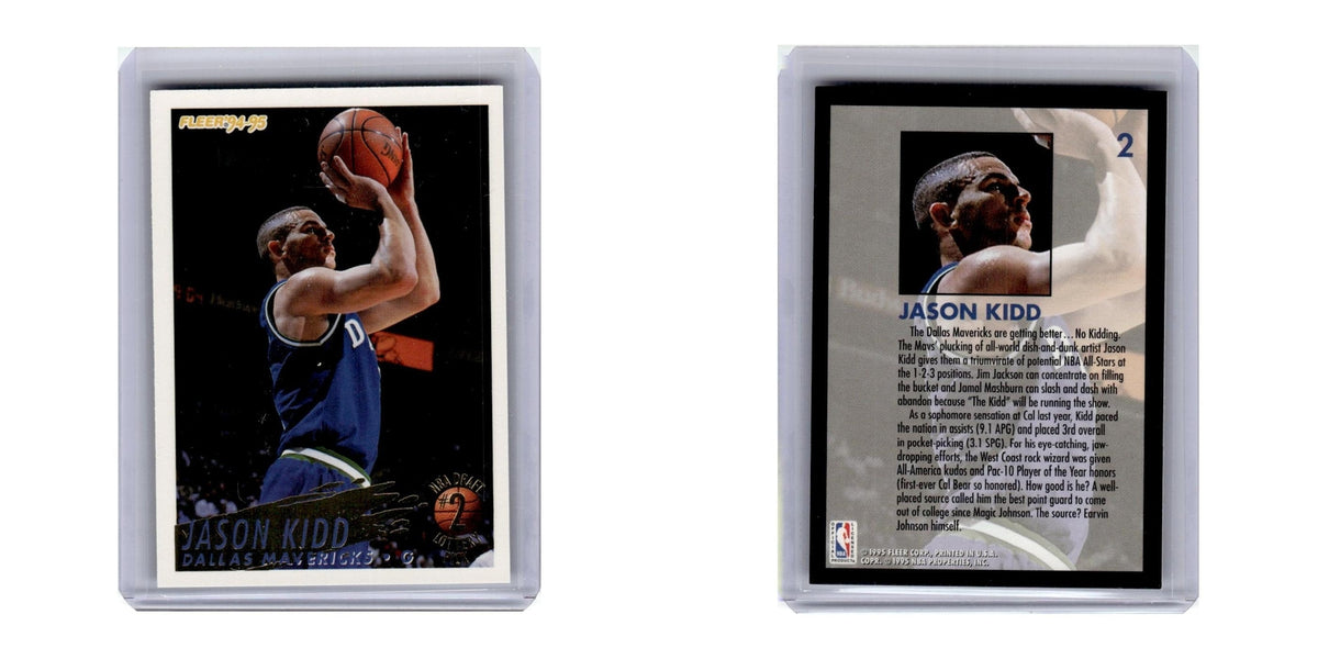 1994 Fleer Lottery Jason Kidd Mavericks #2