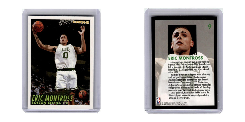 1994 Fleer Lottery Eric Montross Celtics #9