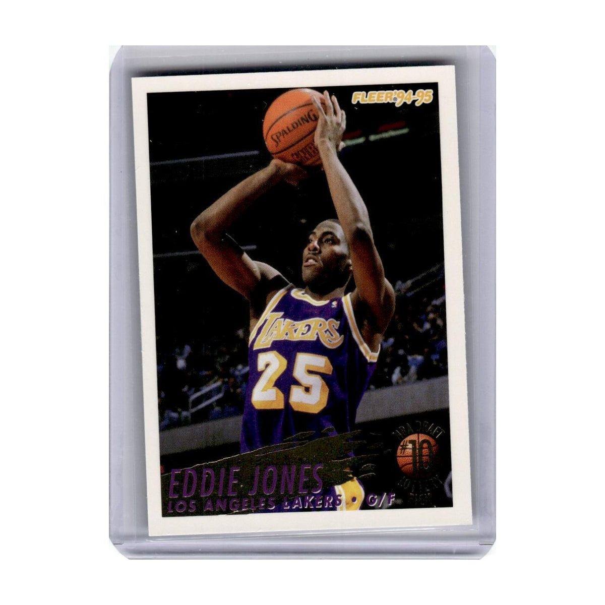 1994 Fleer Lottery Eddie Jones Lakers #10