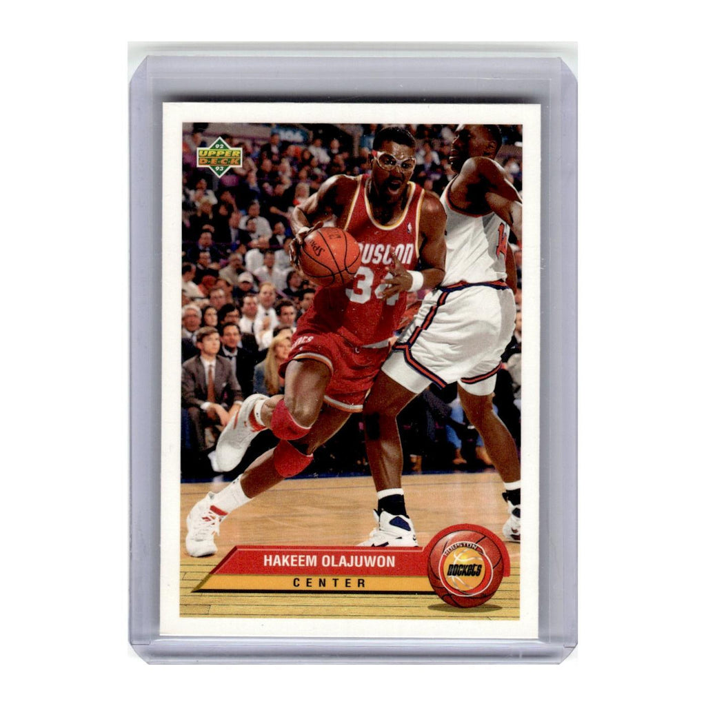 1992 Upper Deck McDonald's Hakeem Olajuwon Rockets #P15