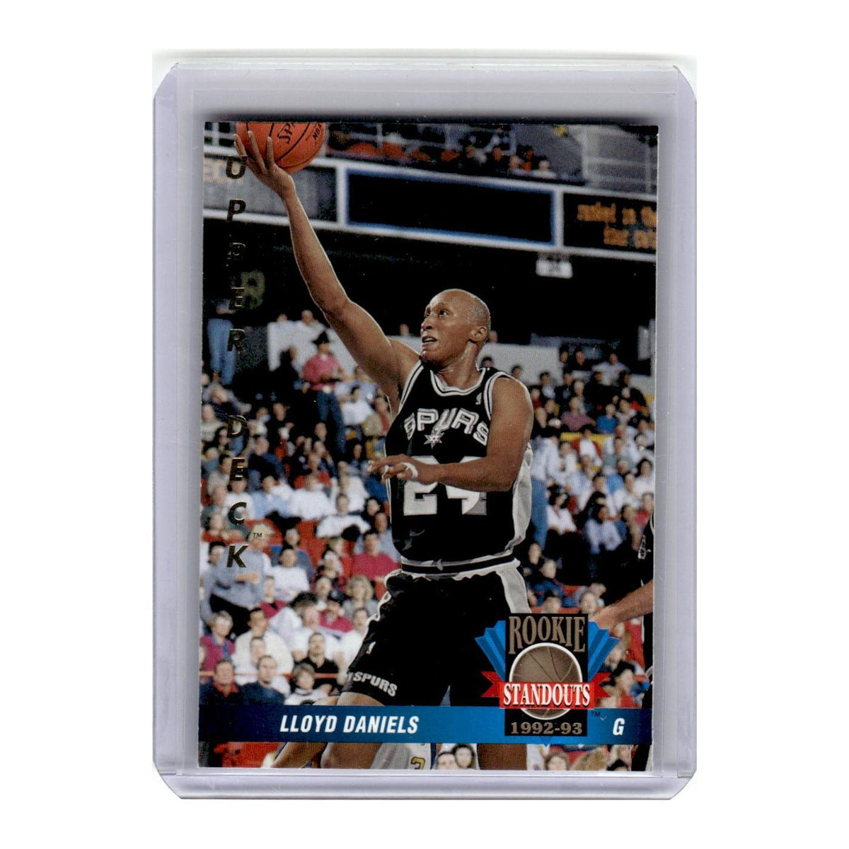 1992 Upper Deck Rookie Standouts Lloyd Daniels Spurs #RS19