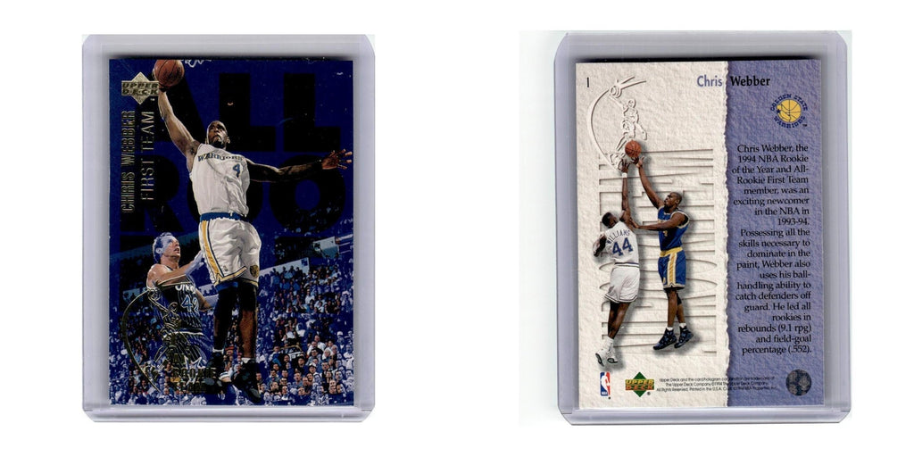 1994 Upper Deck Chris Webber Golden State Warriors #1
