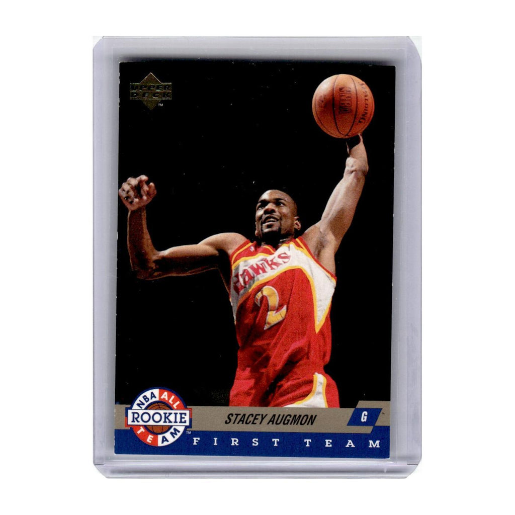 1992 Upper Deck All-Rookie Team Stacey Augmon Hawks #AR5