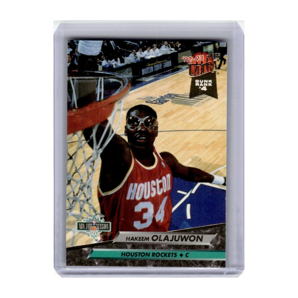 1992 Fleer Ultra Hakeem Olajuwon Rockets #204