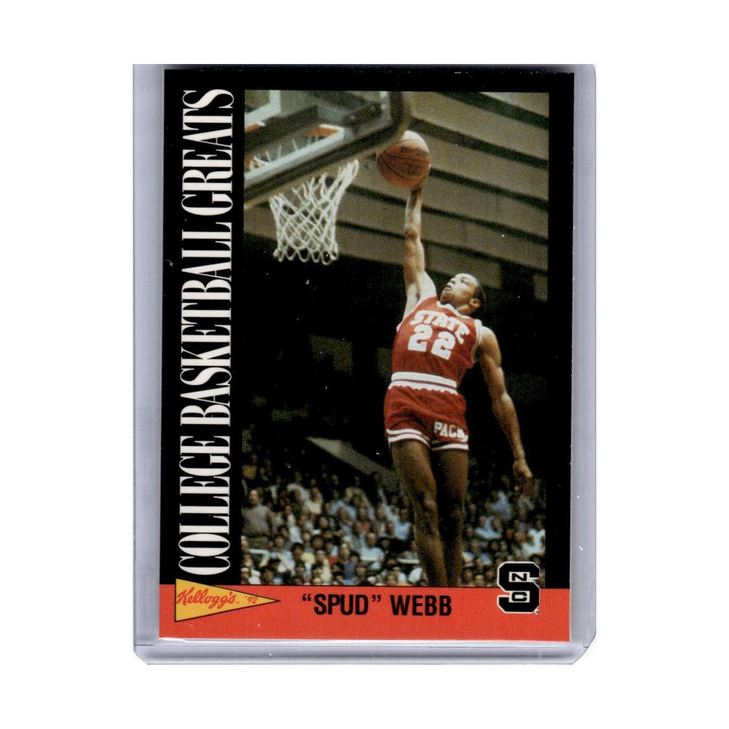 1992 Kellogg's College Basketball Greats Spud Webb #15