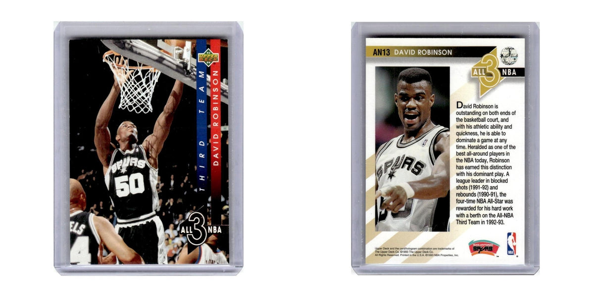 1993 Upper Deck All-NBA David Robinson Spurs #AN13