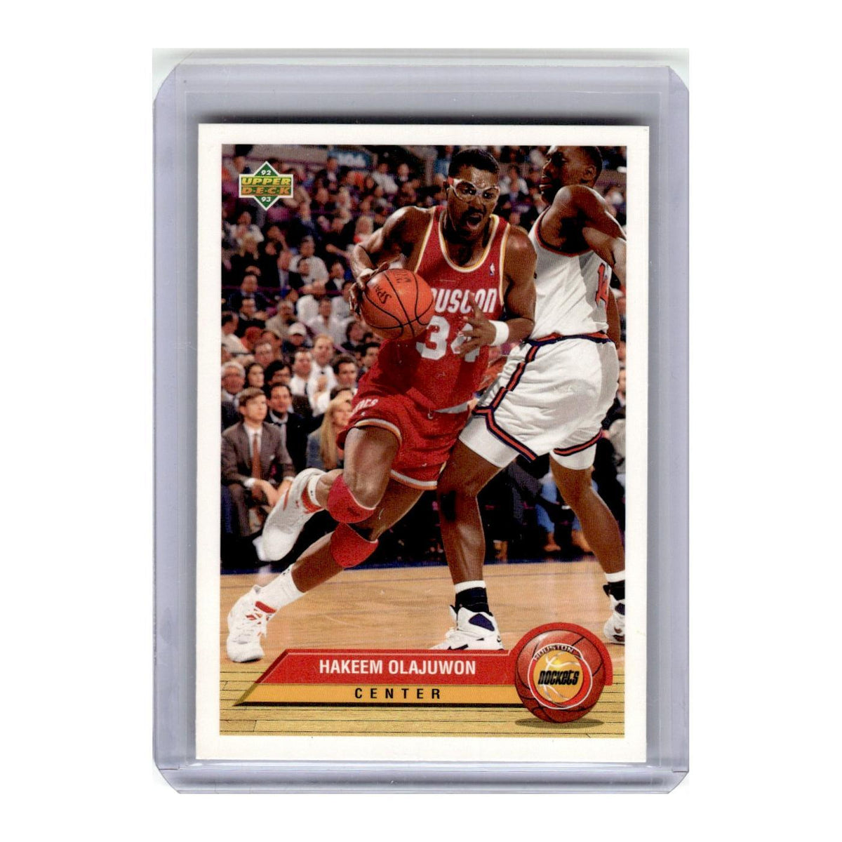1992 Upper Deck McDonald's Hakeem Olajuwon Rockets #P15