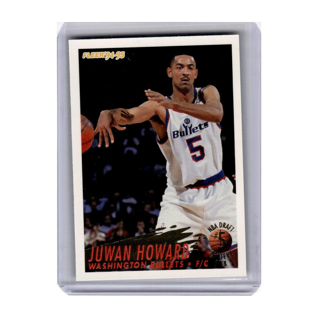 1994 Fleer Lottery Juwan Howard Washington Bullets #5