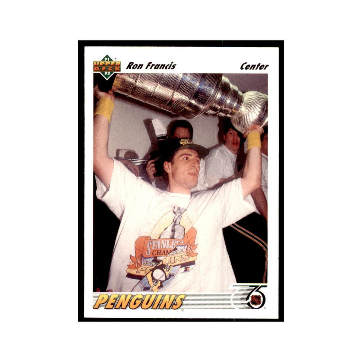 1991 Upper Deck Ron Francis Hockey Cards #299