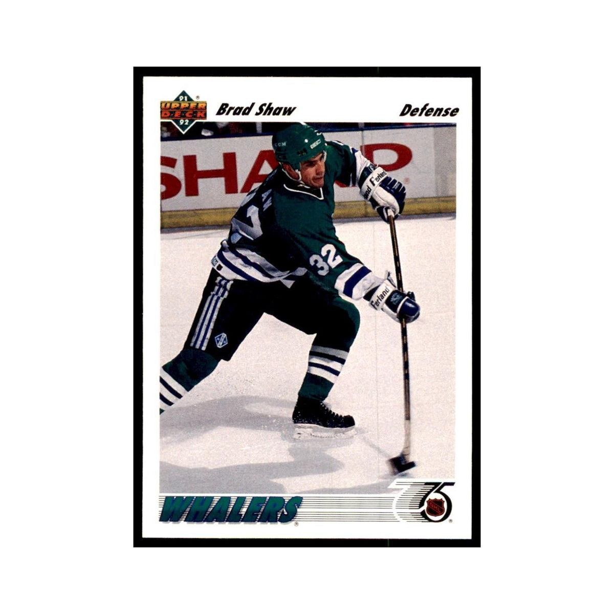 1991 Upper Deck Brad Shaw Hockey Cards #297