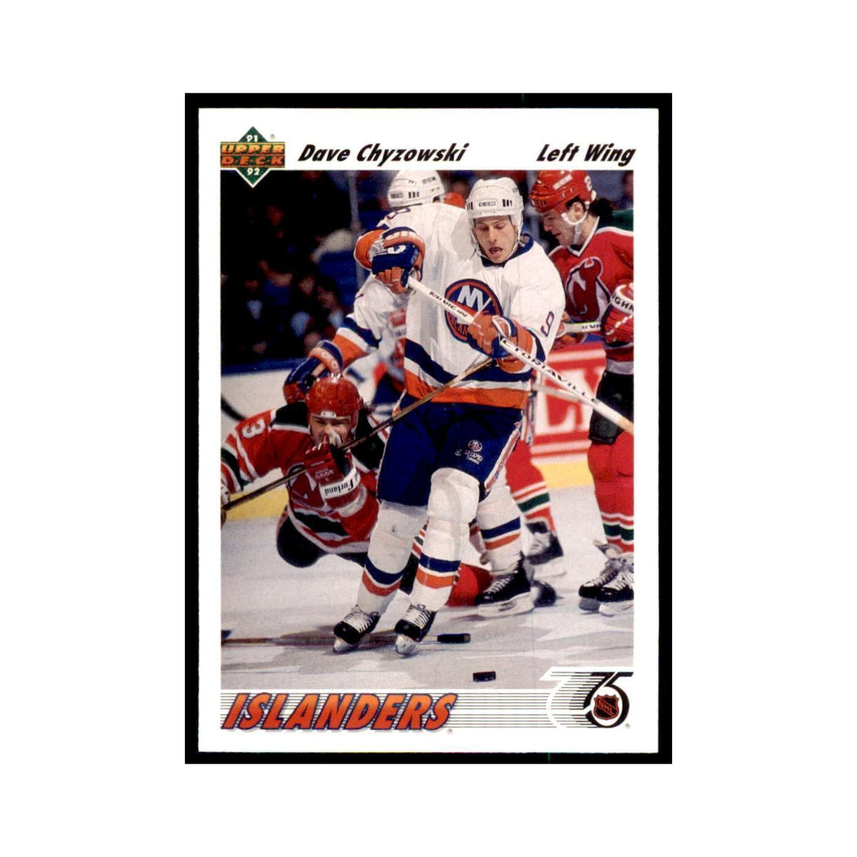 1991 Upper Deck Dave Chyzowski Hockey Cards #281