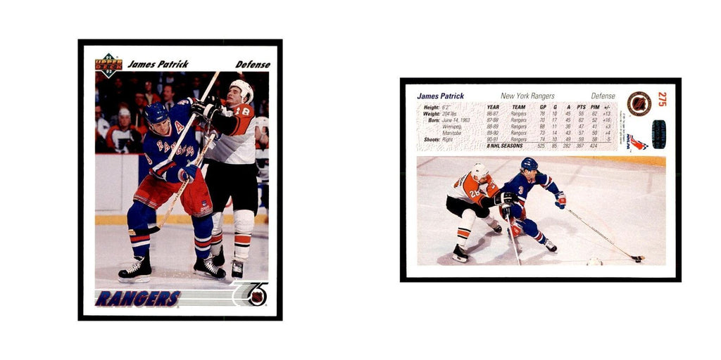 1991 Upper Deck James Patrick Hockey Cards #275