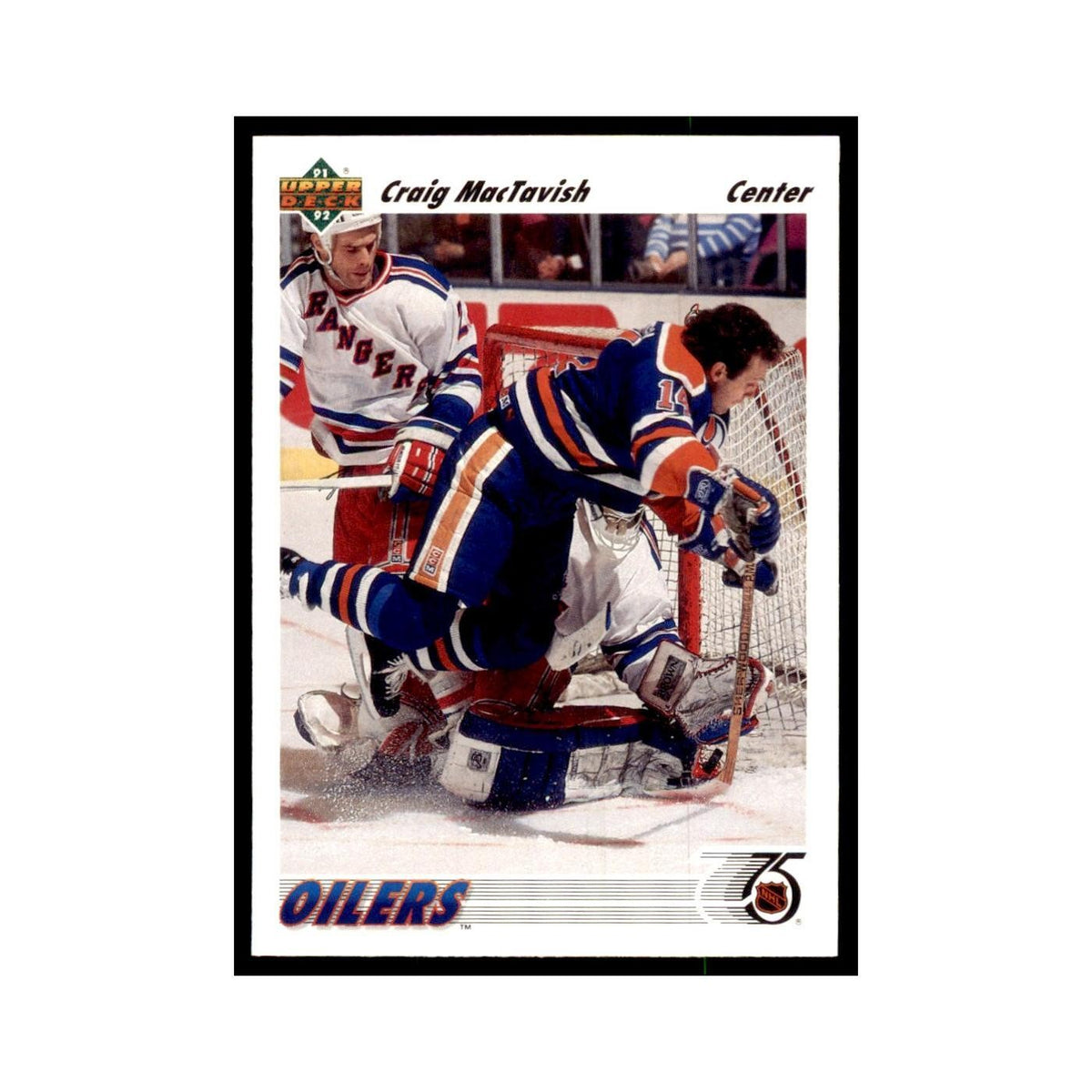 1991 Upper Deck Craig MacTavish Hockey Cards #284