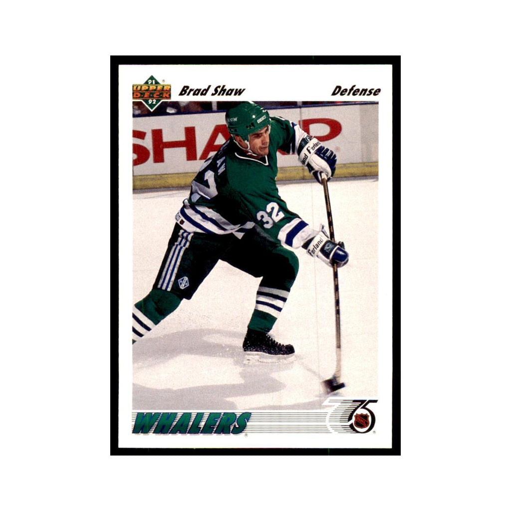 1991 Upper Deck Brad Shaw Hockey Cards #297
