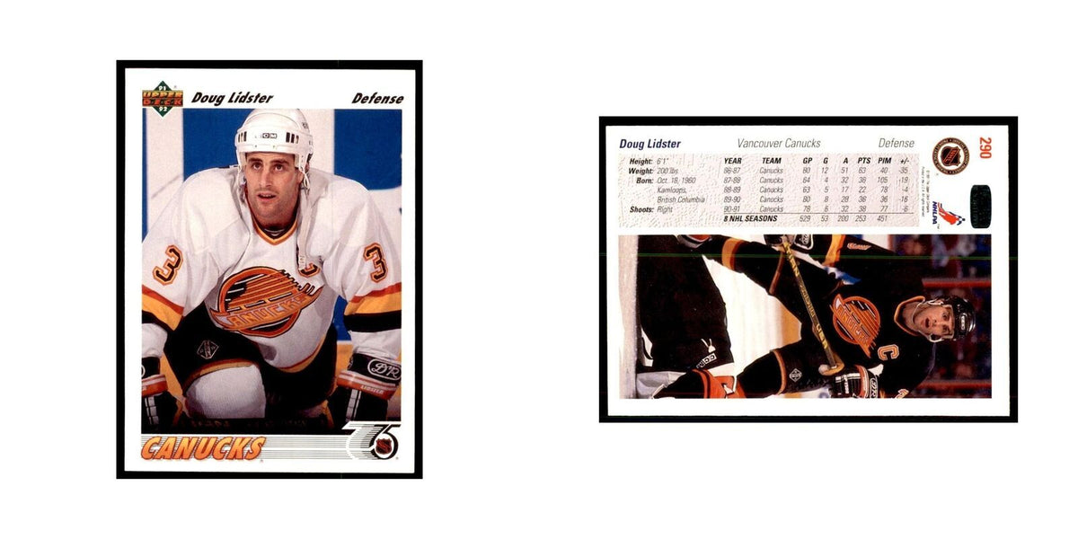 1991 Upper Deck Doug Lidster Hockey Cards #290