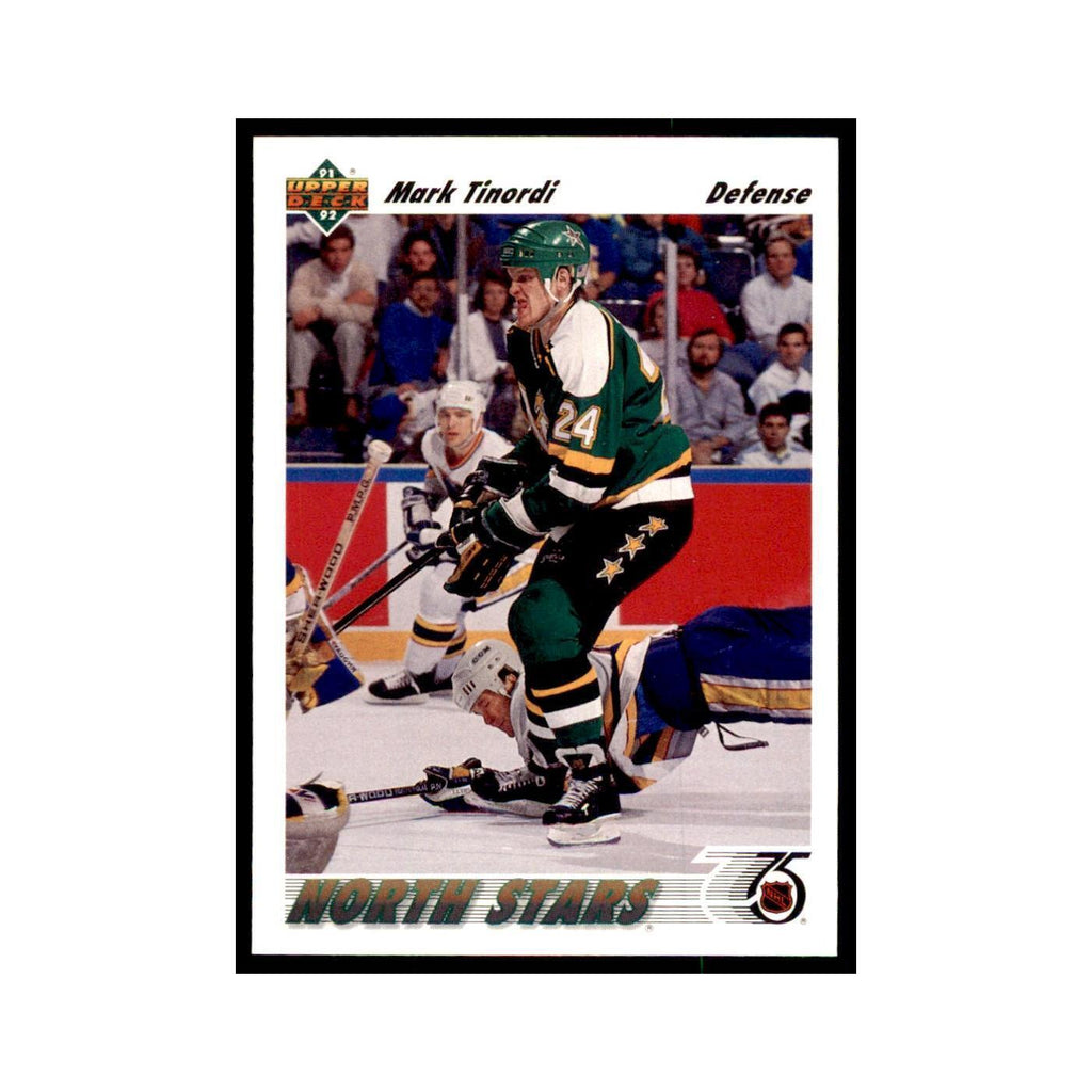 1991 Upper Deck Mark Tinordi Hockey Cards #295