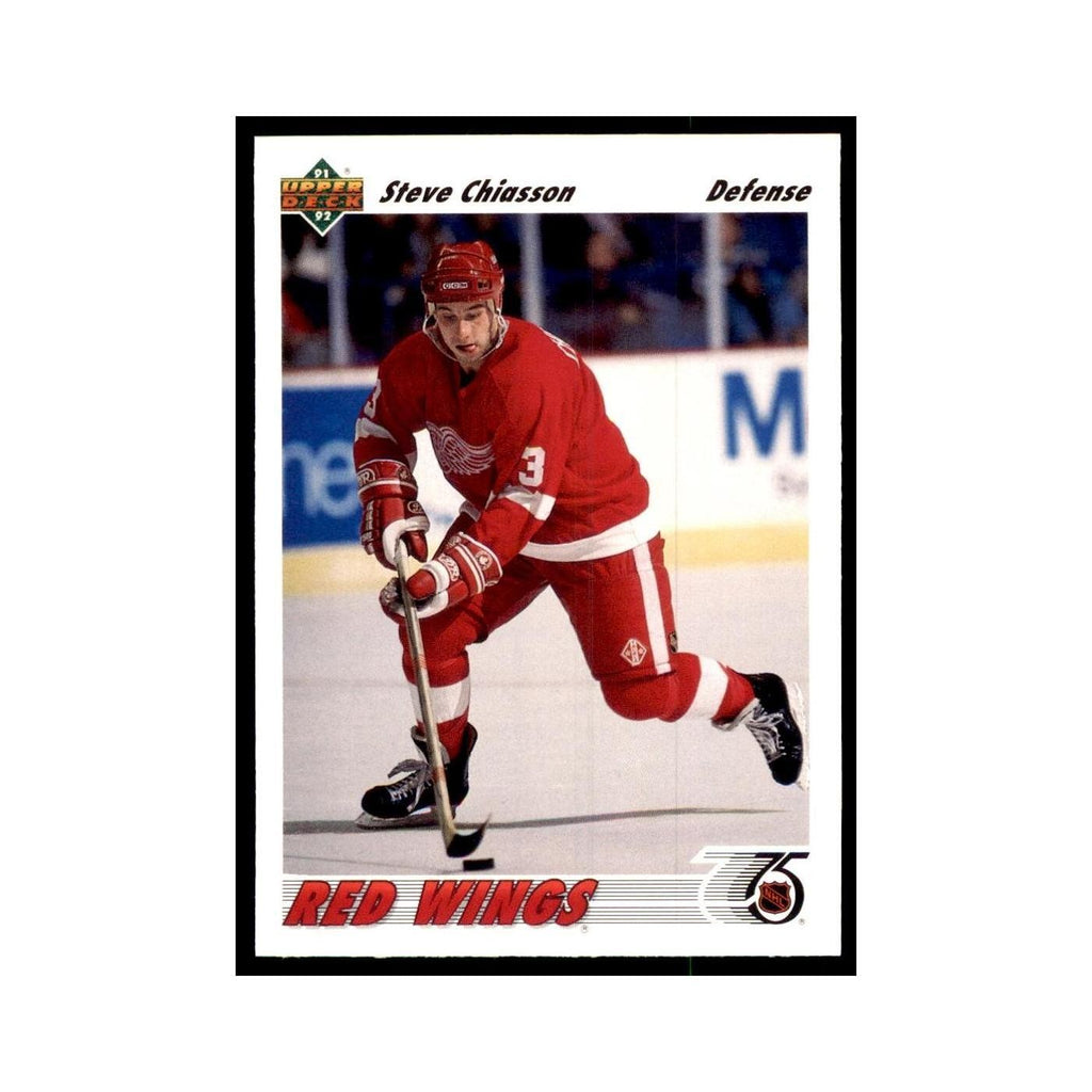 1991 Upper Deck Steve Chiasson Hockey Cards #283