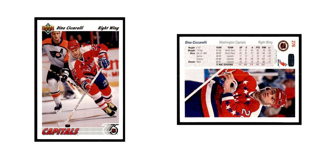 1991 Upper Deck Dino Ciccarelli Hockey Cards #276