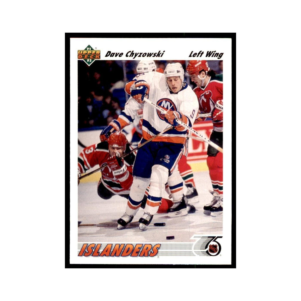 1991 Upper Deck Dave Chyzowski Hockey Cards #281