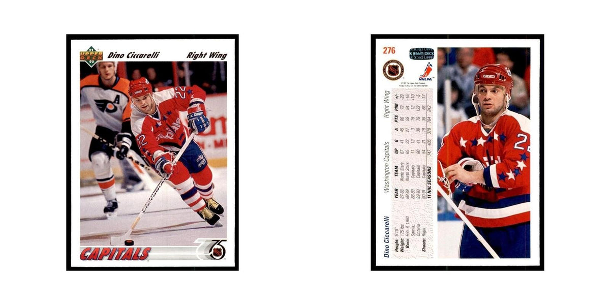 1991 Upper Deck Dino Ciccarelli Hockey Cards #276