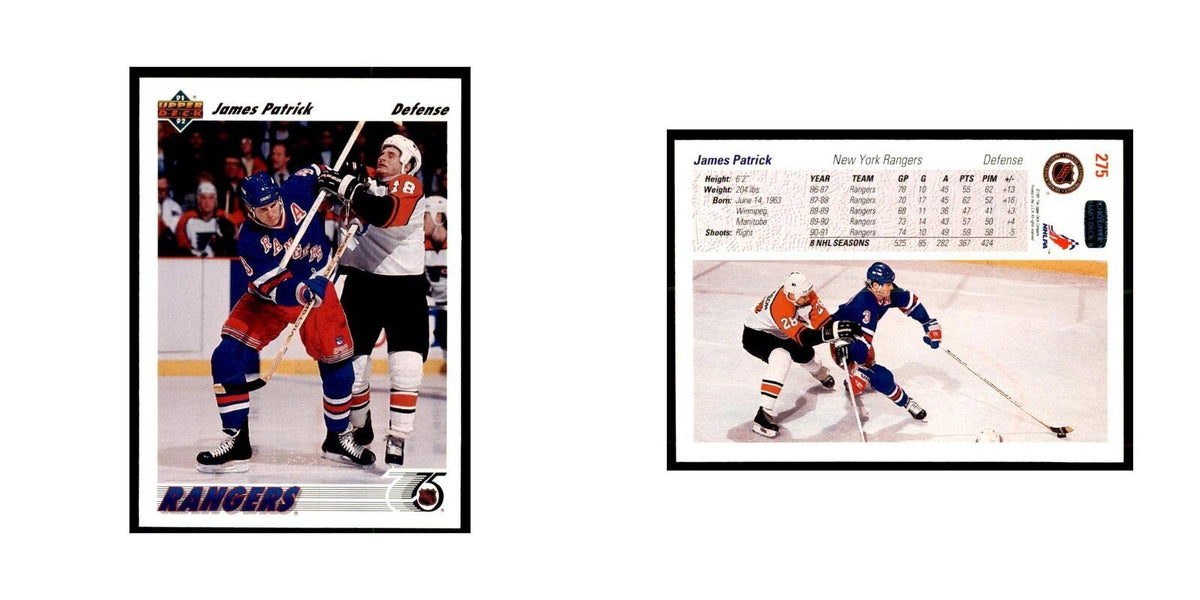 1991 Upper Deck James Patrick Hockey Cards #275