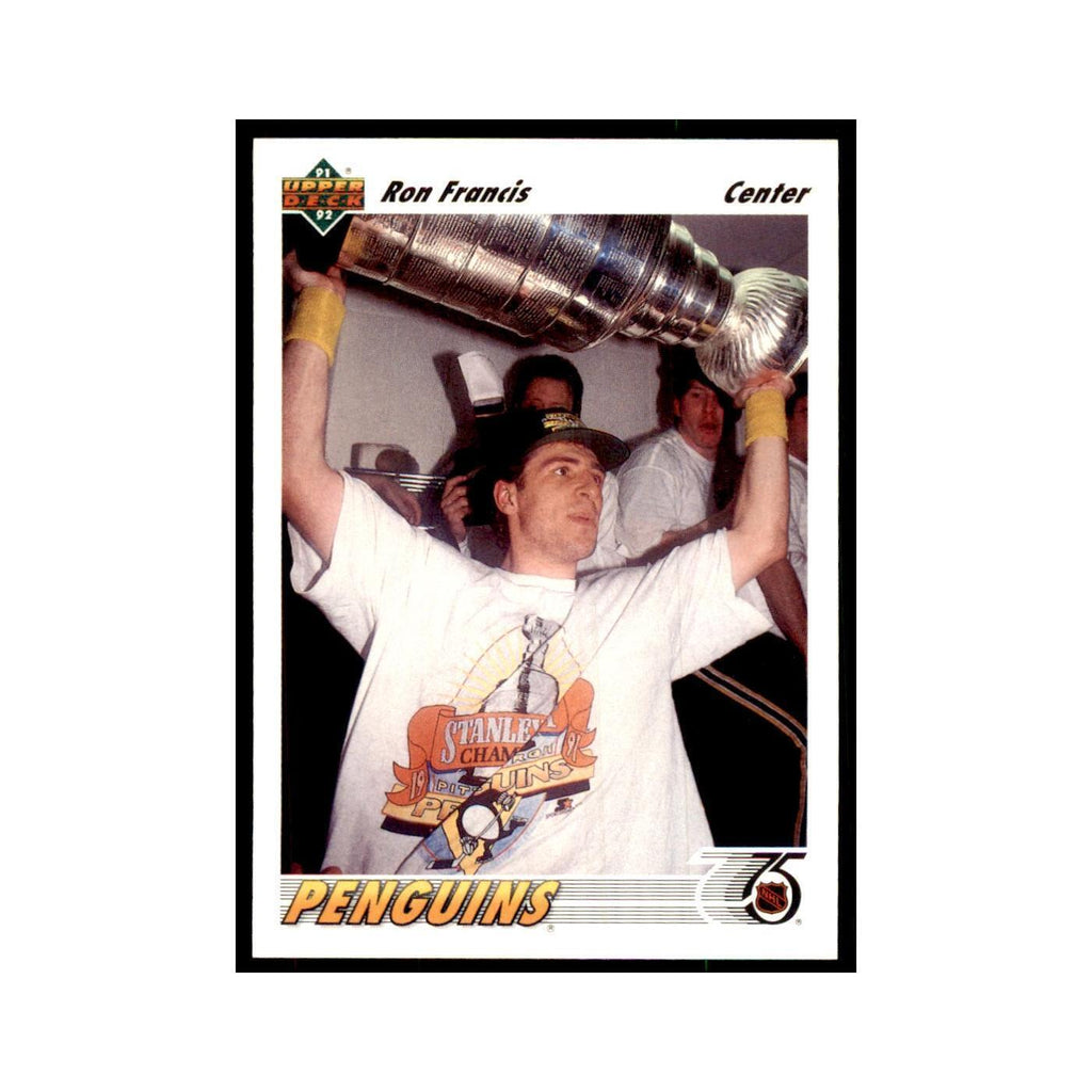 1991 Upper Deck Ron Francis Hockey Cards #299